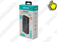 Портативный Powerbank аккумулятор Mivo емкостью 40000 мАч - заводская упаковка